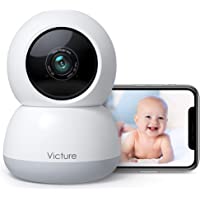 Los mejores  - 2021 Nueva Versión Victure Baby Monitor- Cámara Wifi Interior- Vigilancia de Bebés y Mascotas- Visión Nocturna…